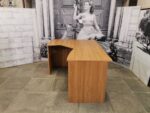 Стол угловой б/у 160х118х75 22мм ЛЕВЫЙ  04357ЛВ-ОЛТ (ольха темная)