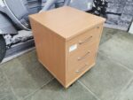 Тумба подкатная 3ящ. б/у 41х45х55  09276-ГРШ (груша)