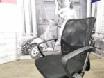 Кресло компьютерное б/у RIVA CHAIR 805 12204-ЧРН (черный) сетка/ткань