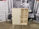 Шкаф для документов 3 секц. б/у 2 дв. купе 100х40х112  14828-КЛС (клен)