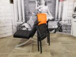 Стул для посетителей складной б/у RIVA CHAIR М2001 12086-ОРЖ (оранжевый) сетка