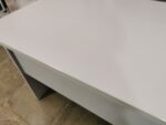 Стол письменный б/у 120х70х75 25мм  03077/2-СЕР (серый)