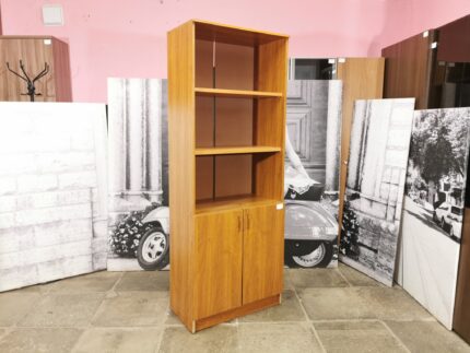 Шкаф для документов 5 секц. б/у 2 дв. полузакрытый 75х42х200  14117-ОРХ (орех)