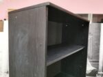 Шкаф для документов 4 секц. б/у 2 дв. полузакрытый 89х43х174  14153-ЧРН (черный)